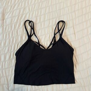 Lululemon strappy cropped top/bra